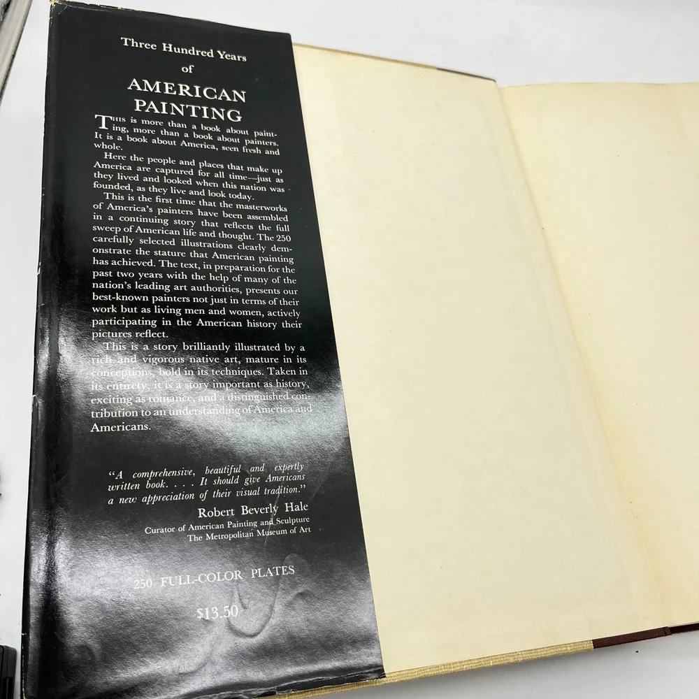 Three Hundred Years of American Painting Eliot Vintage Time Art Book 1957‎